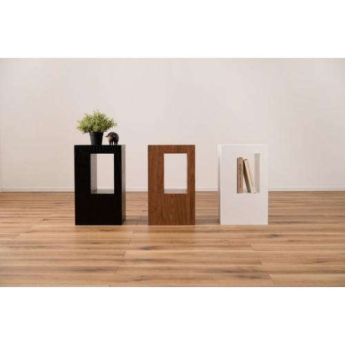 東谷 / セル サイドテーブル (ブラック) (W28×D28×H48) (送料無料