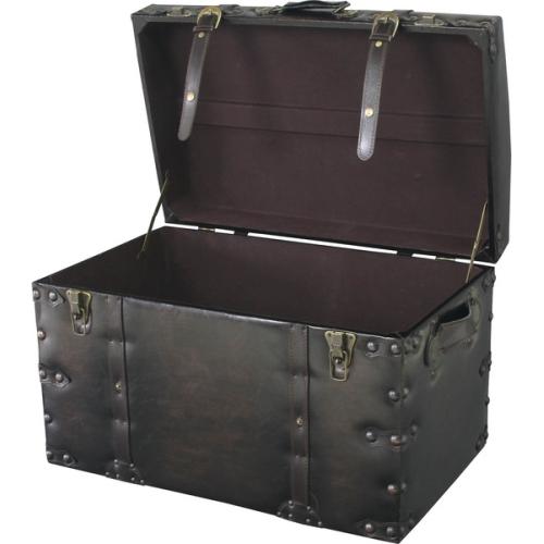 東谷 / トランクセット (ダークブラウン) (S:W50×D35.5×H35 L:W66×D41×H46) (送料無料[北海道・沖縄送料別])の画像