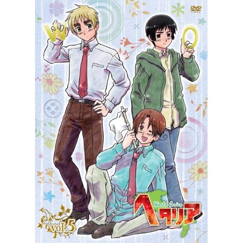 DVD/OVA/ヘタリア World Series vol.5 (DVD+CD) (初回限定版)【Pアップ