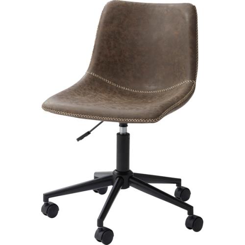 東谷 / デスクチェア (ブラウン) (W56×D58×H78-87×SH45-54) (送料無料