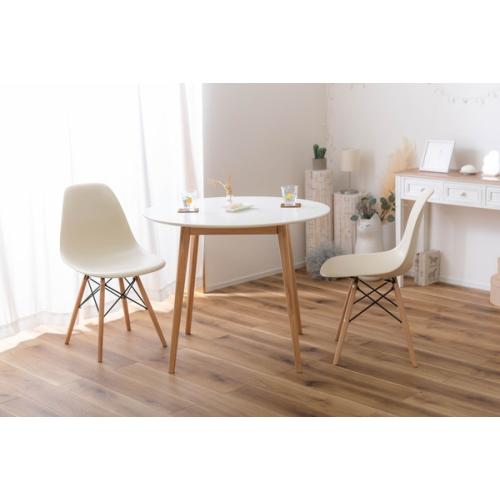 東谷 / ラウンドテーブル (ホワイト) (W90×D90×H72) (送料無料