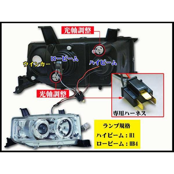 ｂB NCP30系　プロジェクターヘッドライト　クリア　左右セット｜surprise-parts｜03