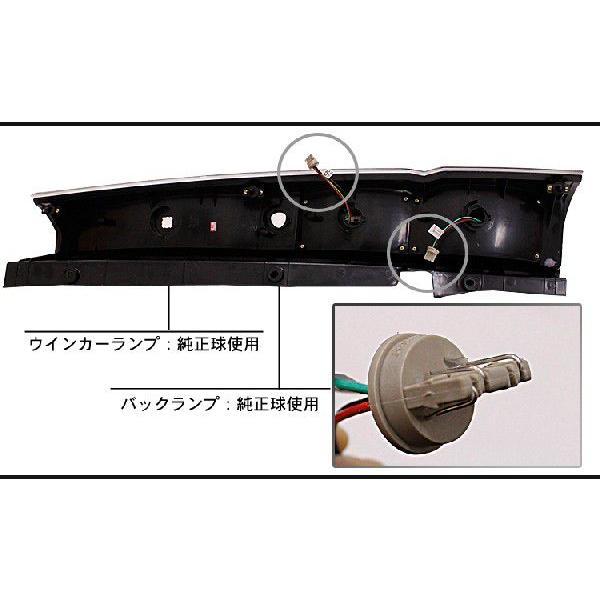 RF3 RF4 ステップワゴン前期 LEDテールライトテールランプ 左右 セット ステップワゴン RF3/4 前期 クリスタル LEDテールランプ クリア