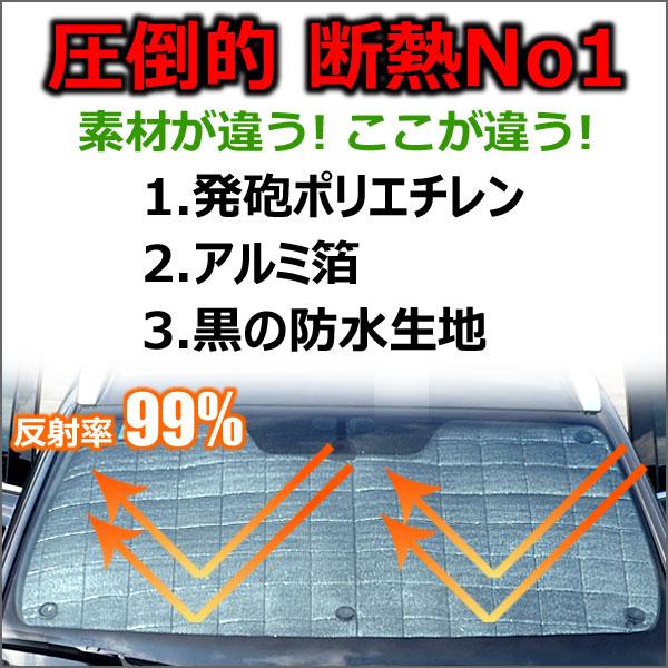 「18〜19日P10倍」一台分 ダイハツ ムーヴ LA100S サンシェード カーテン 車中泊 日除け｜surprise-parts｜06