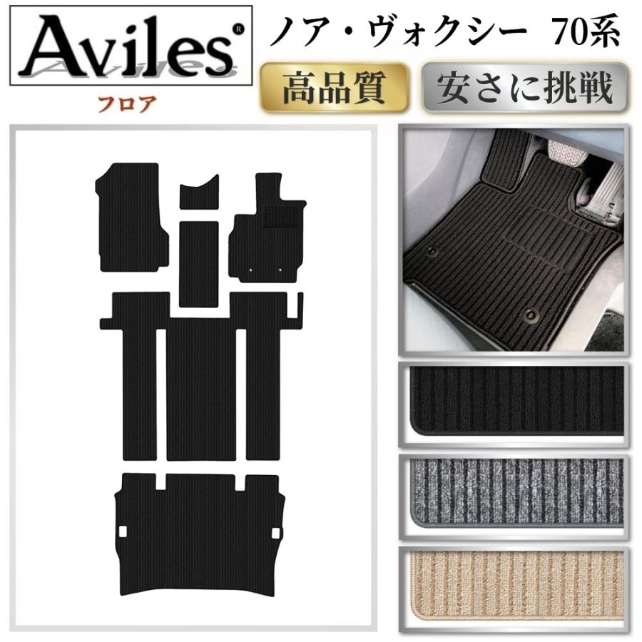 Aviles（アヴィレス） ノア ヴォクシー 70系 後期 フロアマット「高