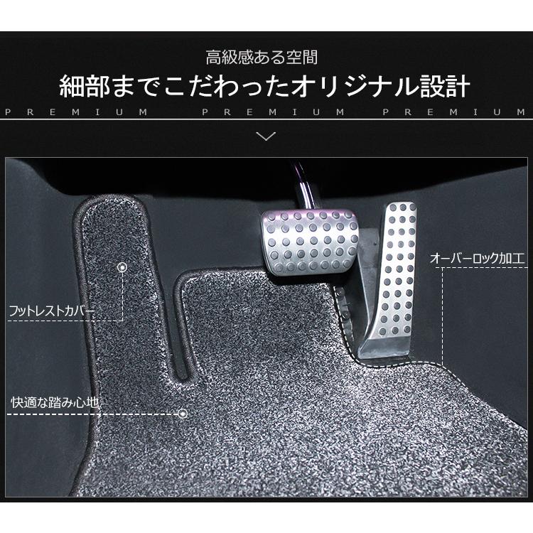 Aviles（アヴィレス） 厚さ20mm 高級マット 三菱 デリカD5 フロア