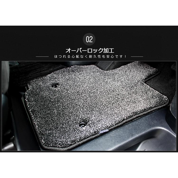 Aviles 厚さ20mm 高級マット 三菱 デリカD5 フロアマット 「最