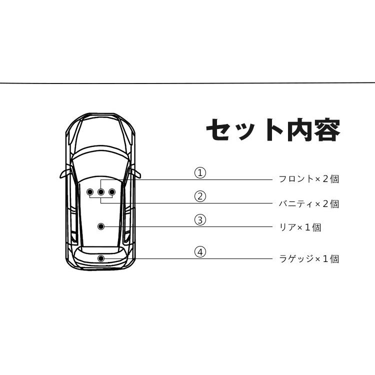 明るさNO.1☆全面発光LED 【プリウス 30系 前期 サンルーフ有り車用】H21.4- ルーム球セット 6点【prius PRIUS TOYOTA　トヨタ　ランプ】｜surprise-parts｜05