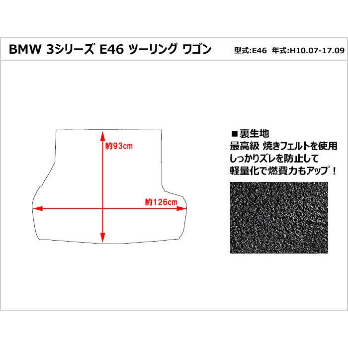 Aviles（アヴィレス） 3シリーズ E46 ツーリングワゴン ラゲッジマット