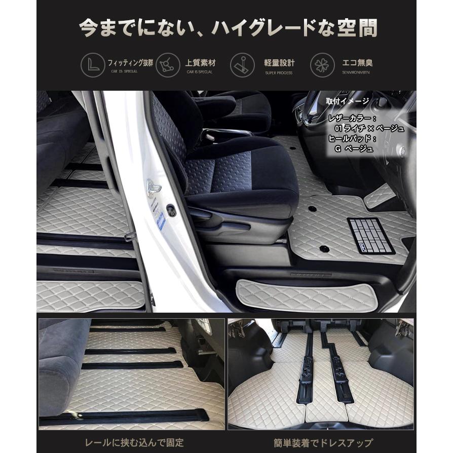 次世代レザーマット】フロアマット スズキ ワゴンR 23系 MH23S 次世代レザーマット】フロアマット スズキ ワゴンR 23系 MH23S