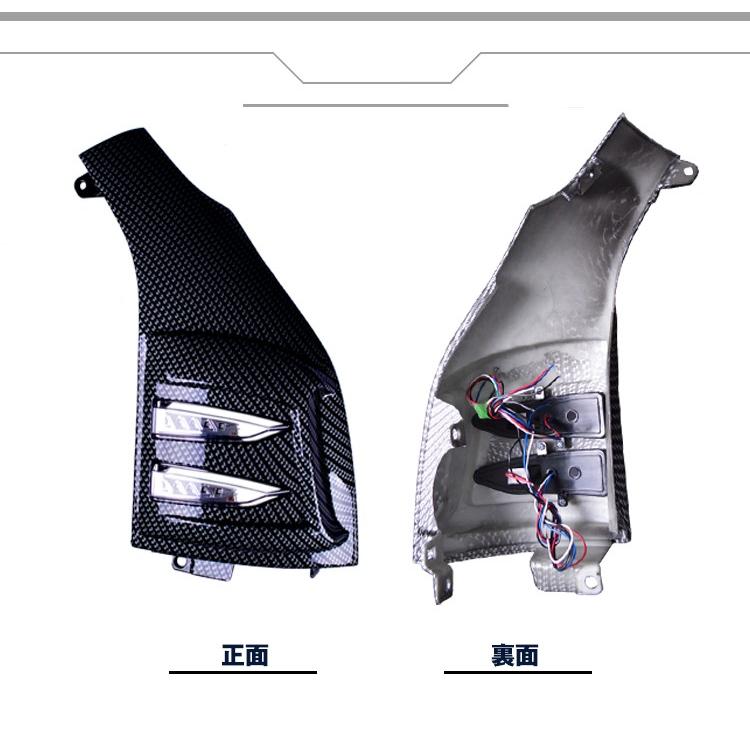 トヨタハイエース 200系 標準＆ワイド カーボン調 コーナーパネル 左右