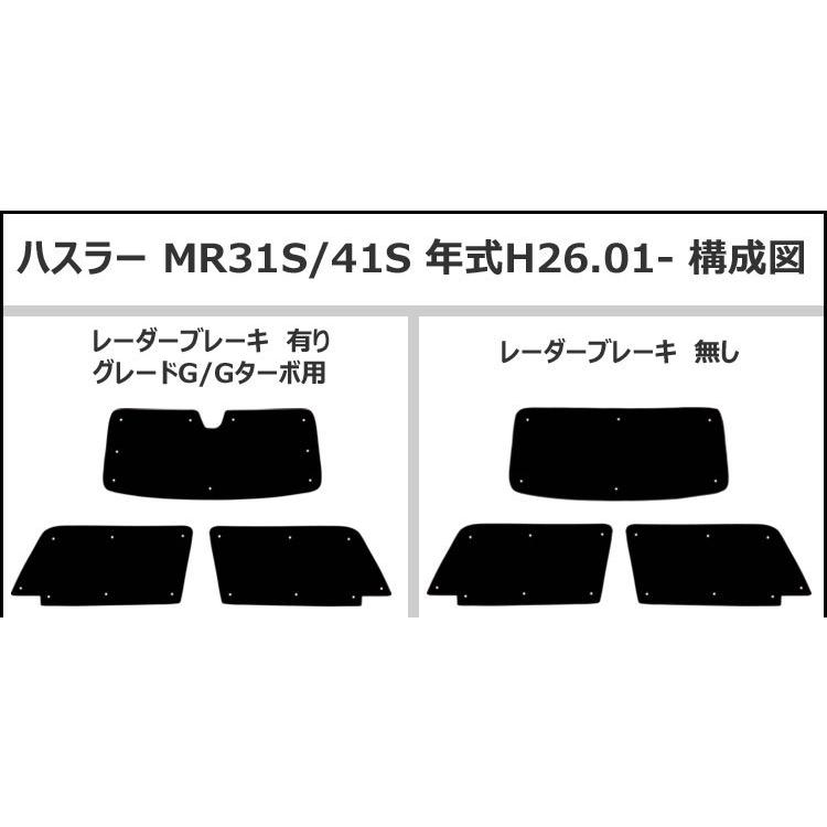 Aviles（アヴィレス） フロント3枚 スズキ ハスラー MR31S MR41S