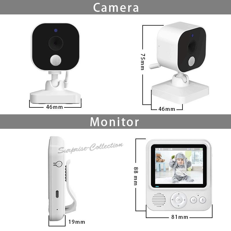 見守りカメラ ペットカメラ ベビーモニター wifi不要 ネット不要