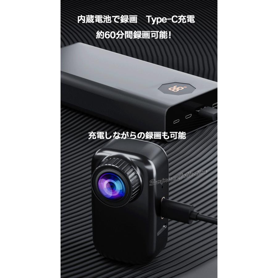 ミニアクションカメラ 4K画質 170°広角 振動防止 タッチ操作可能