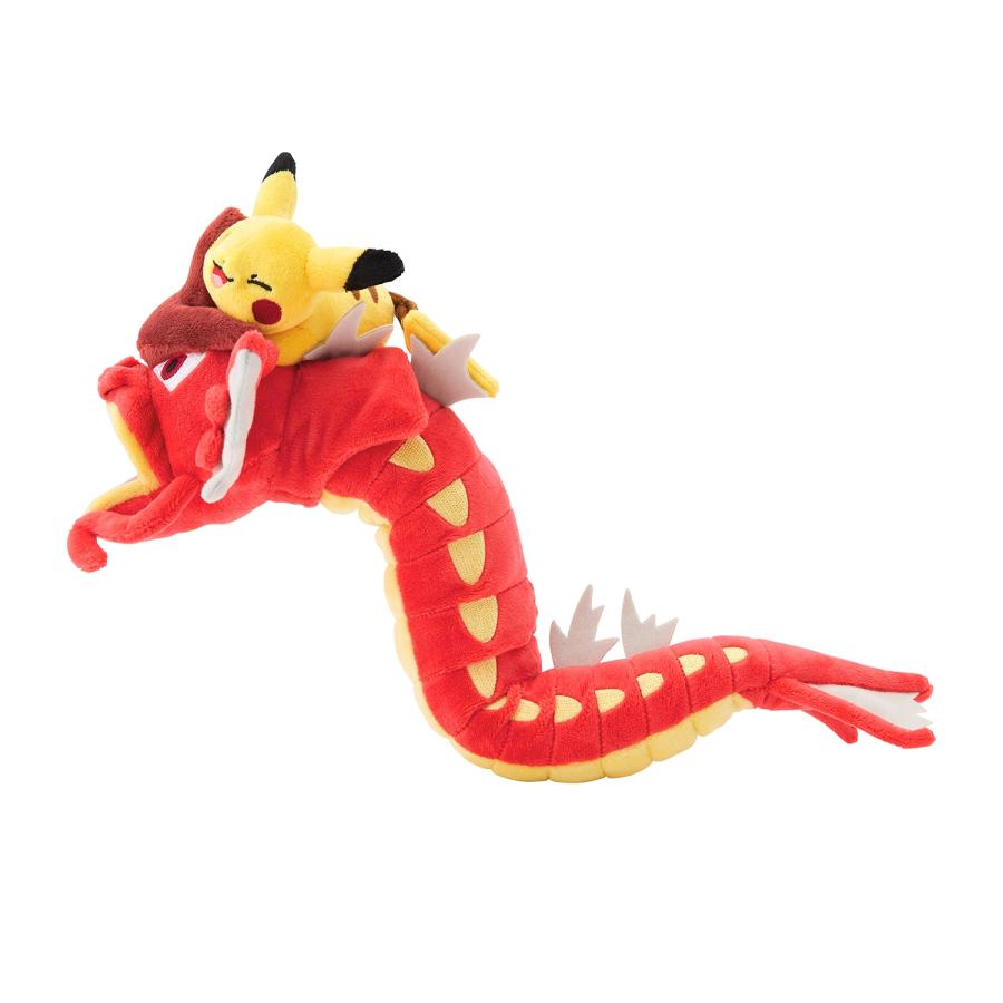 Pokemon ポケモン 赤いギャラドスとピカチュウ ぬいぐるみ Pokemon ポケモン 赤いギャラドスとピカチュウ ぬいぐるみ