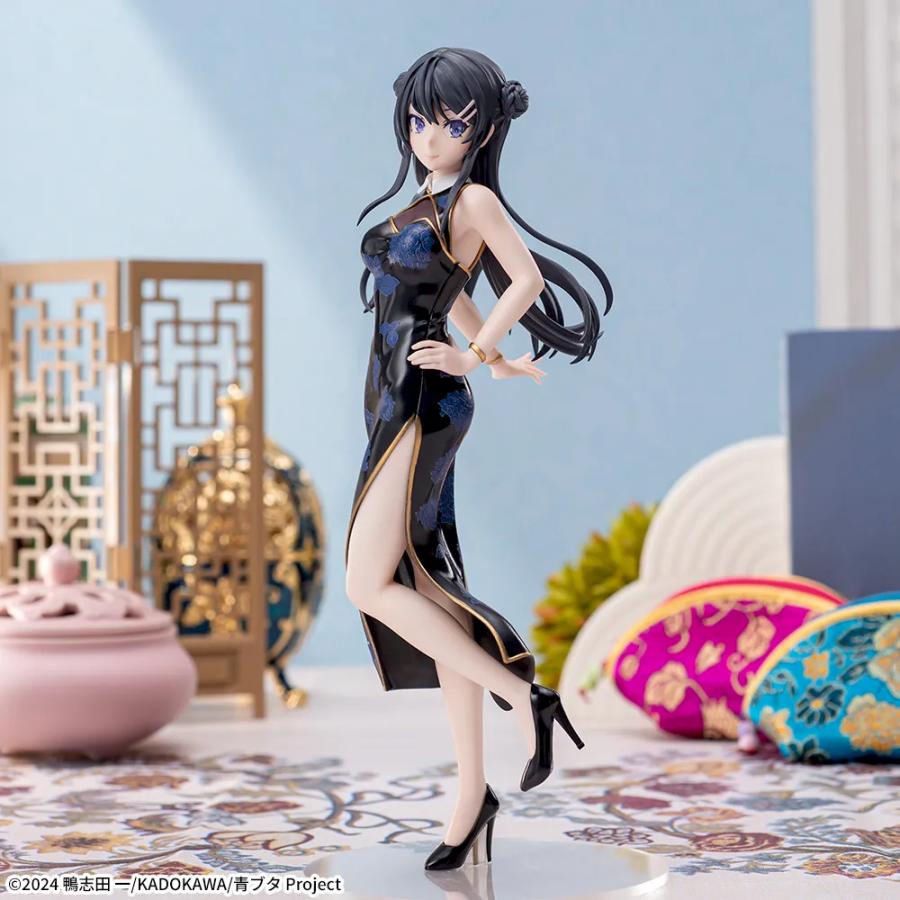 【未開封】青ブタ 桜島麻衣 1/7スケール フィギュア チャイナドレス 青春ブタ野郎」桜島麻衣がチャイナドレスで登場♪妖艶な魅力で、幽玄な