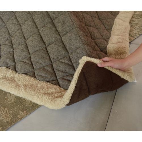 東谷 / 薄掛コタツ布団 長方形 ツイード (ブラウン) (W190×D230) (送料