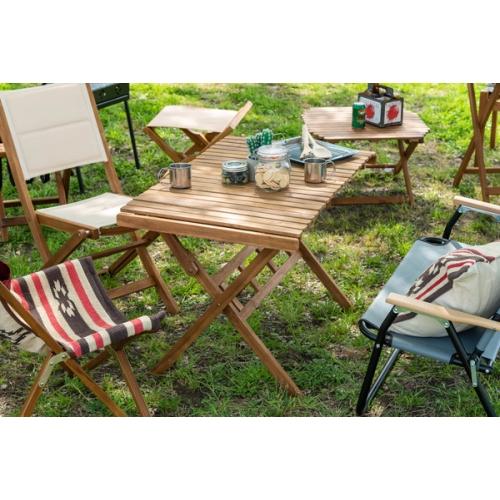 東谷 / ロールトップハイテーブルL (ブラウン) (W100×D60×H64) (送料無料[北海道・沖縄送料別])