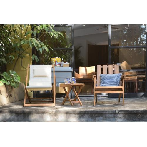 東谷 / フォールディングチェア (ライトブラウン) (W59.5×D80