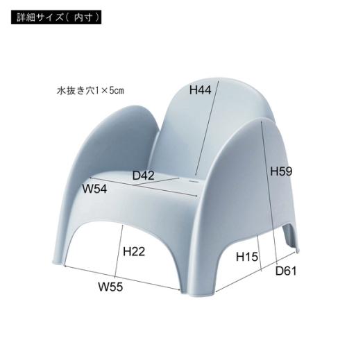 東谷 / ラウンジチェア (ホワイト) (W80×D81×H70.5×SH37.5) (送料無料[北海道・沖縄送料別])｜surpriseweb｜07