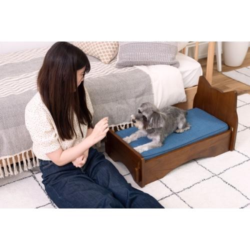 東谷 / ペットベッド (ブラウン) (W40×D75×H40×SH18) (送料無料[北海道・沖縄送料別])の画像