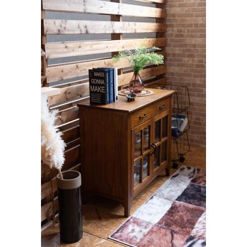 東谷 / ティンバー キャビネット (ブラウン) (W80×D40×H75) (送料無料