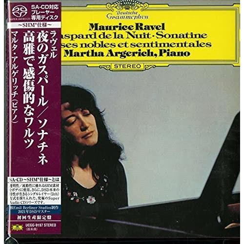 SACD/マルタ・アルゲリッチ/ラヴェル:夜のガスパール/ソナチネ 高雅で感傷的なワルツ (SHM-SACD) (紙ジャケット) (初回生産限定盤)｜surpriseweb