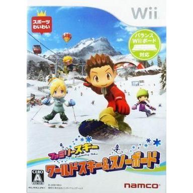中古Wiiソフト ファミリースキー ワールドスキー＆スノーボード｜suruga-ya