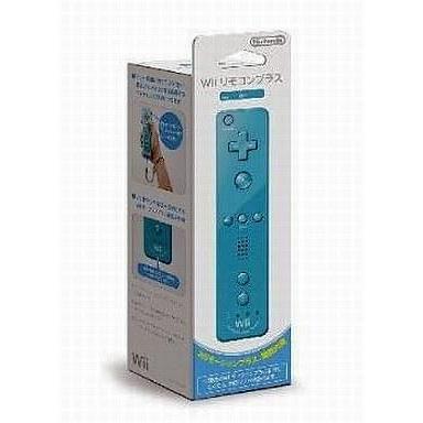 中古Wiiハード Wiiリモコンプラス(アオ)