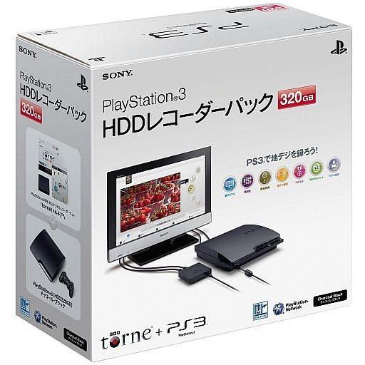 中古PS3ハード プレイステーション3(320GB) HDDレコーダー(torne トルネ同梱)パック チャコール・ブラック