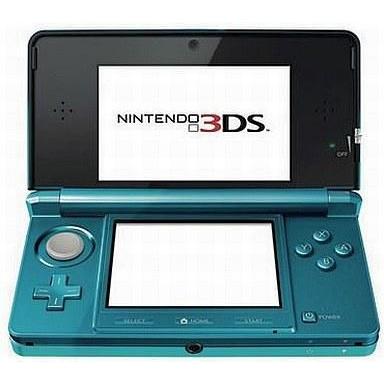 中古ニンテンドー3DSハード ニンテンドー3DS本体 アクアブルー