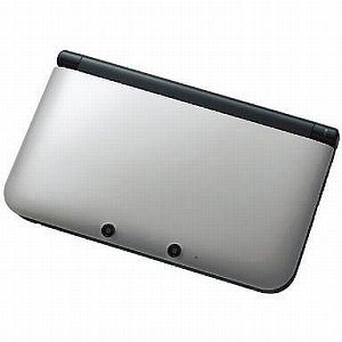 中古ニンテンドー3DSハード ニンテンドー3DSLL本体 シルバー×ブラック