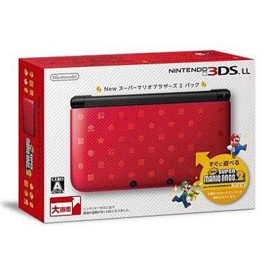 中古ニンテンドー3DSハード ニンテンドー3DSLL New スーパーマリオブラザーズ2 パック｜suruga-ya