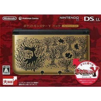 本体 中古ニンテンドー3dsハード ニンテンドー3dsll本体 ポケットモンスター Y パック プレミアムゴールド