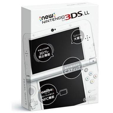 在庫大特価 中古ニンテンドー3dsハードnewニンテンドー3dsll本体パールホワイト 新品激安特価