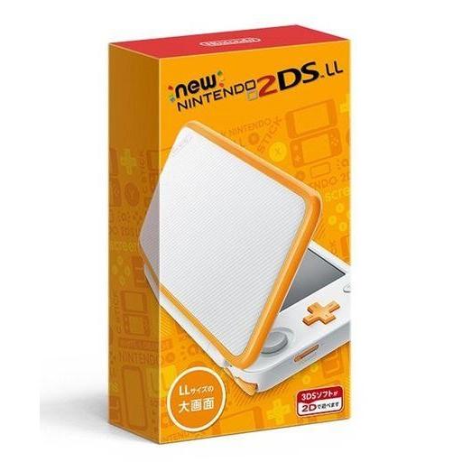 人気デザイナー 中古ニンテンドー3dsハードnewニンテンドー2ds Ll本体ホワイト オレンジ売れ筋