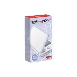 中古ニンテンドー3DSハード Newニンテンドー2DSLL本体 ホワイト×ラベンダー
