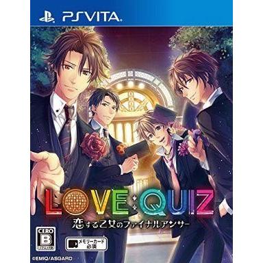 中古PSVITAソフト LOVE：QUIZ -恋する乙女のファイナルアンサー- [通常版]｜suruga-ya