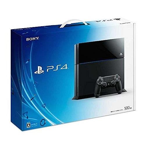 中古PS4ハード プレイステーション4本体 ジェットブラック(HDD 500GB