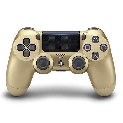 中古PS4ハード ワイヤレスコントローラDUALSHOCK4 ゴールド : 駿河屋