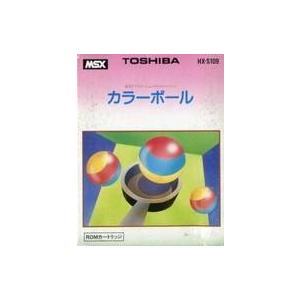 中古MSX カートリッジROMソフト カラーボール