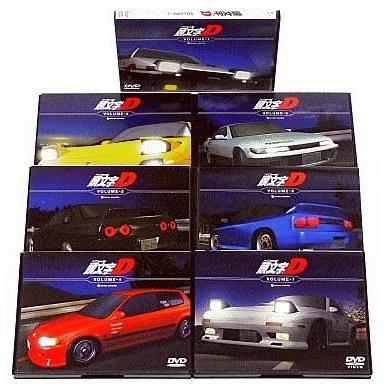 中古アニメDVD 頭文字D 全7巻セット