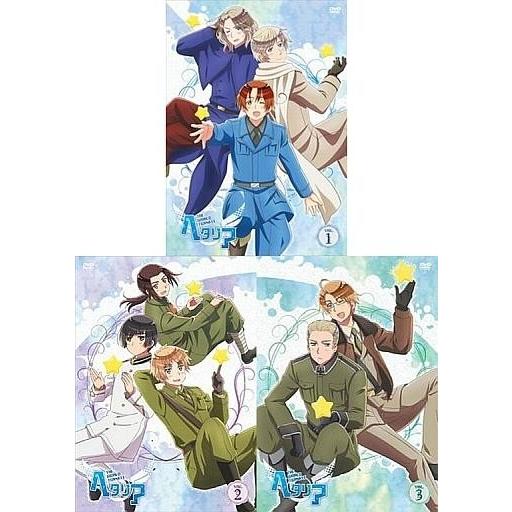 中古アニメDVD ヘタリア The World Twinkle 初回限定版 全3巻セット