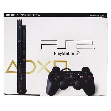 中古PS2ハード プレイステーション2本体 チャコールブラック 中古PS2ハード プレイステーション2本体 チャコールブラック