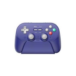 中古PCハード コントローラー 8BitDo Pro 3 Bluetooth (パープル