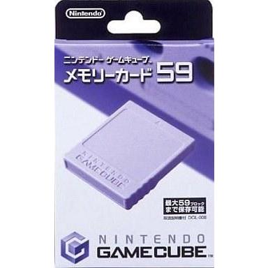 中古NGCハード ニンテンドーゲームキューブ メモリーカード59 : 駿河屋