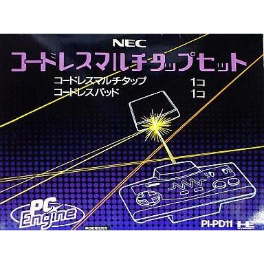 中古パソコン発動機捉え所の無い コードレスマルチタップセット[PI-PD11] ゲーム、おもちゃ-PCエンジン