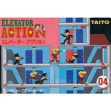 中古ファミコンソフト エレベーターアクション