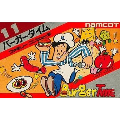 中古ファミコンソフト バーガータイム