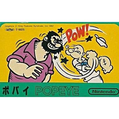 中古ファミコンソフト ポパイ